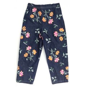 Kids 6/7 Denim Pants Elastic Waist Pull On
